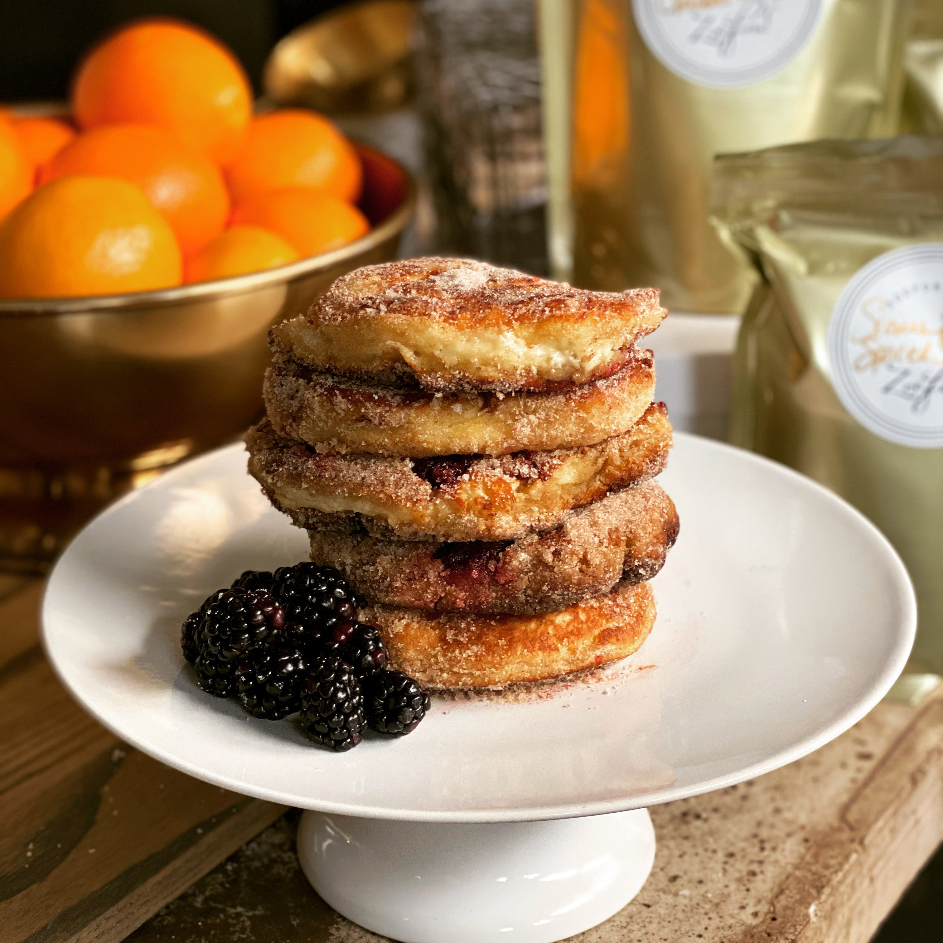 Pancakes Excellent de Zoe Ford avec Sucre Cannellé