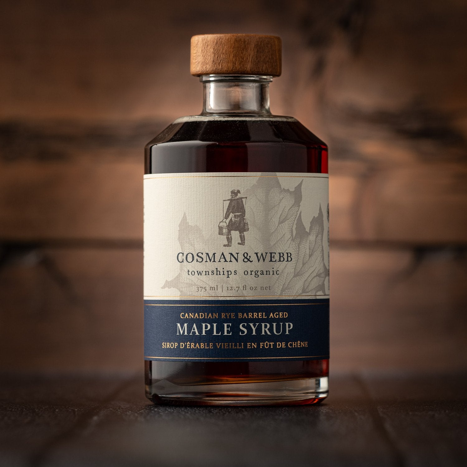 Canadian Barrel aged organic maple syrup from Quebec 375ml- LIMITED EDITION